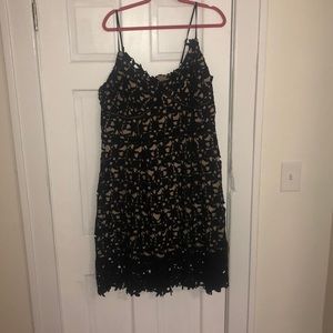 Eyelet lace dress